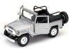 Cochesdemetal.es 1974 Toyota FJ40 Convertible Gris 1:24 Motor MAX 79330