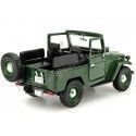 Cochesdemetal.es 1974 Toyota FJ40 Hard Top Verde / Blanco 1:24 Motor Max 79323