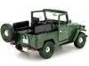 Cochesdemetal.es 1974 Toyota FJ40 Hard Top Verde / Blanco 1:24 Motor Max 79323