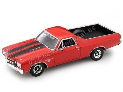 CARSDEMETAL.ES 1970 Chevrolet La route SS396 Red 1:24 Motor Max 79347