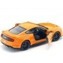 Cochesdemetal.es 2018 Ford Mustang GT 5.0 Cupe Naranja 1:24 Motor MAX 79352