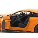 Cochesdemetal.es 2018 Ford Mustang GT 5.0 Cupe Naranja 1:24 Motor MAX 79352