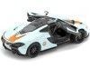 Cochesdemetal.es 2015 McLaren P1 "Gulf Edition" Blue / Orange 1:24 Motor Max 79642