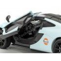 Cochesdemetal.es 2015 McLaren P1 "Gulf Edition" Blue/Orange 1:24 Motor MAX 79642