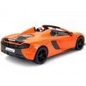 Cochesdemetal.es 2014 McLaren 650S Spyder Metallic Orange 1:24 Motor Max 79326