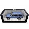 Cochesdemetal.ES 1980 Mercedes-Benz 200 T-Modell (S123) Diamond Blue 1:18 Édition du concessionnaire B66040671