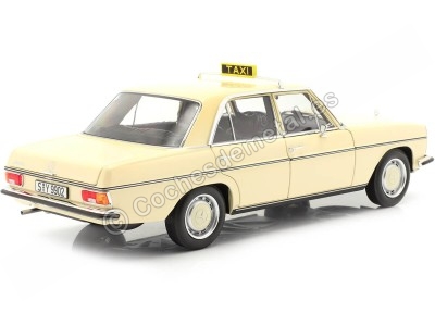 Cochesdememetal.ES 1968 Mercedes-Benz 200 (W115) Taxi Berlin 1:18 Édition de concessionnaire B66040672 2