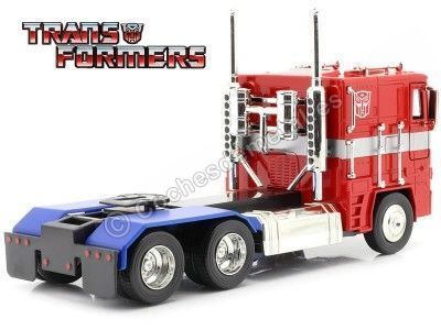 1984 Autobot G1 Optimus Prime Transformers Rojo-Azul 1:24 Jada Toys 99524/253115005 Cochesdemetal.es 2
