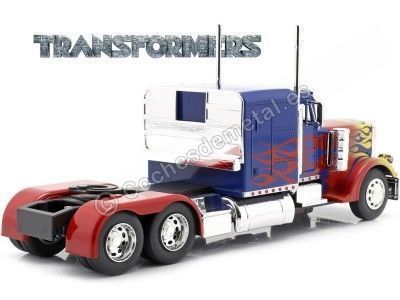 Cochesdemetal.es 2007 Western Star Transformers T1 Optimus Prime Azul 1:24 Jada Toys 30446 253115004 2