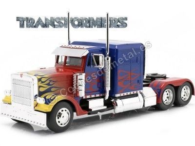 Cochesdemetal.es 2007 Western Star Transformers T1 Optimus Prime Azul 1:24 Jada Toys 30446 253115004