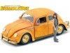 Cochesdemetal.es 1967 Volkswagen Beetle + Figura Charlie Bumblebee (Transformers) 1:24 Jada Toys 30114/253115000