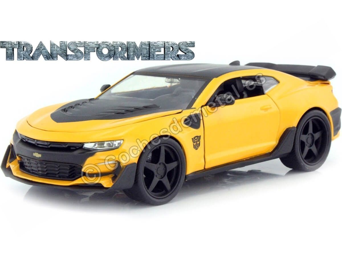 2016 Chevrolet Camaro Transformers 5 Bumblebee Amarillo 1:24 Jada T...