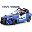 Cochesdemetal.es 2017 Ford Mustang Barricade Police Car "Transformers 5" 1:24 Jada Toys 98400