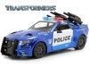 Cochesdemetal.es 2017 Ford Mustang Barricade Police Car "Transformers 5" 1:24 Jada Toys 98400