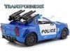 Cochesdemetal.es 2017 Ford Mustang Barricade Police Car "Transformers 5" 1:24 Jada Toys 98400