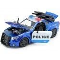 Cochesdemetal.es 2017 Ford Mustang Barricade Police Car "Transformers 5" 1:24 Jada Toys 98400