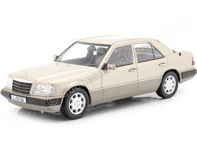 1989 Mercedes-Benz Clase E (W124) Plata Ahumada 1:18 iScale 11800000055 Cochesdemetal.es