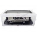 CARSDEMETAL.ES 1989 Mercedes-Benz Class E (W124) Fume Silver 1:18 Iscale 118000055