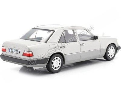 1989 Mercedes-Benz Clase E (W124) Astral Silver 1:18 iScale 11800000053 Cochesdemetal.es 2