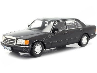 Carsdemetal.es 1985 Mercedes-Benz 560 Sel Class S Facelift (W126) Black 1:18 ISCALE 118000000058