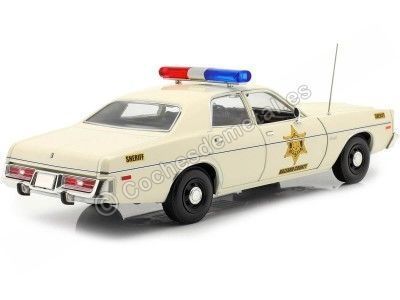 1975 Dodge Coronet "Hazzard County Sherif" 1:18 Greenlight 19092 Cochesdemetal.es 2