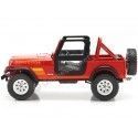 Carsdemetal.es 1983 Jeep Renegade CJ-7 "Terminator + Sarah Connor" Red 1:18 Greenlight 19060