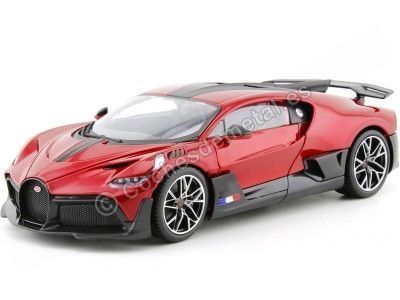 Cochesdemetal.es 2018 Bugatti Divo Rojo Cereza 1:18 Bburago 11045