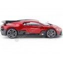Carsdemetal.es 2018 Bugatti Divo Cherry 1:18 Bburago 11045