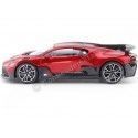 Carsdemetal.es 2018 Bugatti Divo Cherry 1:18 Bburago 11045