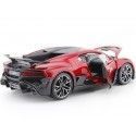 Carsdemetal.es 2018 Bugatti Divo Cherry 1:18 Bburago 11045