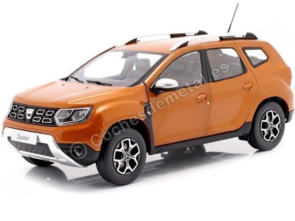 Cochesdemetal.es 2018 Dacia Duster MK II Orange Atacama 1:18 Solido S1804601