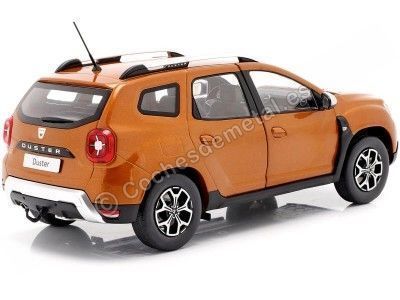 Cochesdemetal.es 2018 Dacia Duster MK II Orange Atacama 1:18 Solido S1804601 2