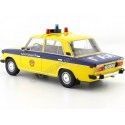 Carsdemetal.es 1976 lada 2106 (assento 124) Polícia Amarela/Azul 1:18 Triple-9 1800246