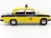 Carsdemetal.es 1976 lada 2106 (assento 124) Polícia Amarela/Azul 1:18 Triple-9 1800246