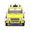 Carsdemetal.es 1976 lada 2106 (assento 124) Polícia Amarela/Azul 1:18 Triple-9 1800246