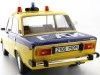 Carsdemetal.es 1976 lada 2106 (assento 124) Polícia Amarela/Azul 1:18 Triple-9 1800246