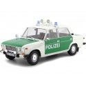 Carsdemetal.es 1976 lada 2106 (assento 124) Polícia Glose/Green 1:18 Triple-9 1800245