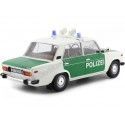 Carsdemetal.es 1976 lada 2106 (assento 124) Polícia Glose/Green 1:18 Triple-9 1800245