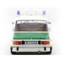 Carsdemetal.es 1976 lada 2106 (assento 124) Polícia Glose/Green 1:18 Triple-9 1800245