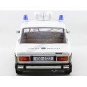 Carsdemetal.es 1976 Lada 2106 (siège 124) Police populaire blanche / verte 1:18 Triple-9 1800244