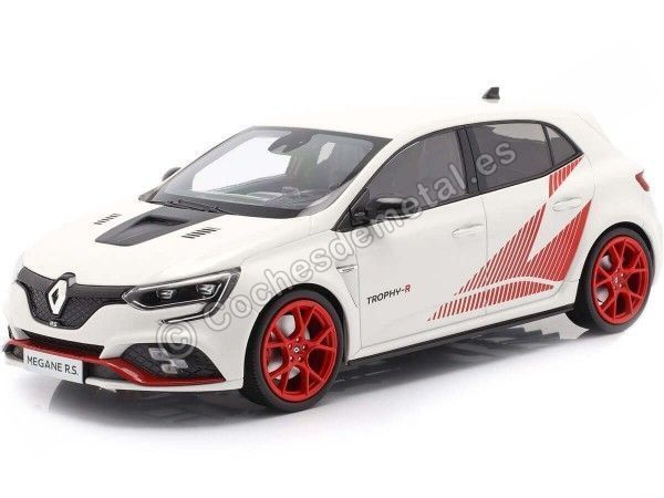 Cochesdemetal.es 2019 Renault Megane R.S. Trophy-R White 1:18 Norev 185239