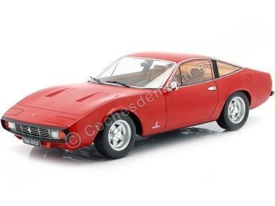 1971 Ferrari 365 GTC4 Rojo 1:18 KK-Scale 180285 Cochesdemetal.es