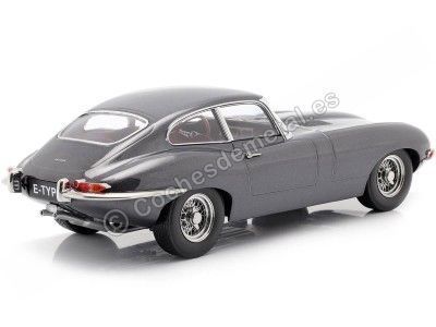 Cochesdemetal.es 1961 Jaguar E-Type Coupe Series 1 LHD Gris Metalizado 1:18 KK-Scale KKDC180432 2