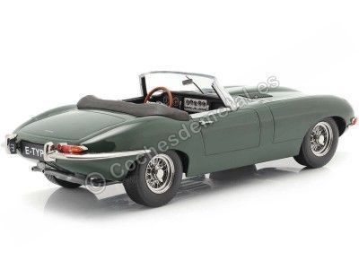 Cochesdemetal.es 1961 Jaguar E-Type Cabriolet Open Top Series 1 LHD Verde Ingles 1:18 KK-Scale KKDC180481 2