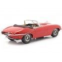 Cochesdemetal.es 1961 Jaguar E-Type Cabriolet Open Top Series 1 RHD Rojo 1:18 KK-Scale 180482