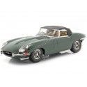Cochesdemetal.es 1961 Jaguar E-Type Cabriolet Closed Top Series 1 RHD Verde Ingles 1:18 KK-Scale 180483
