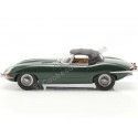 Cochesdemetal.es 1961 Jaguar E-Type Cabriolet Fermed Top Series 1 Rhd Verde Ingles 1:18 kk-échelle 180483