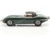 Cochesdemetal.es 1961 Jaguar E-Type Cabriolet Closed Top Series 1 RHD Verde Ingles 1:18 KK-Scale 180483