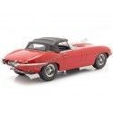 Carsdemetal.es 1961 Jaguar E-Type Cabriolet fechado Série superior 1 LHD RED 1:18 KK KKDC180484