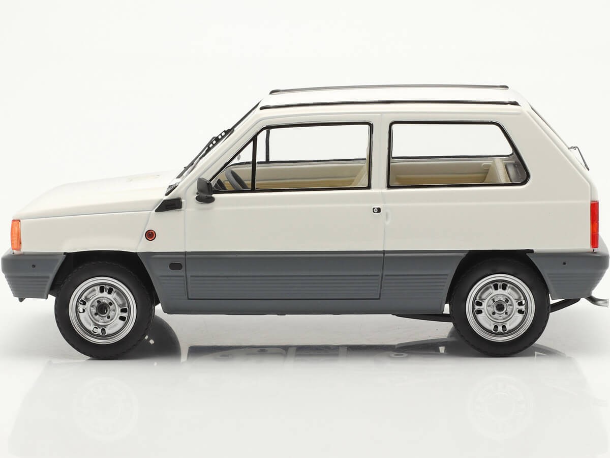 1980 Fiat Panda 45 MK I (Seat Panda) Blanco 1:18 KK-Scale 180522